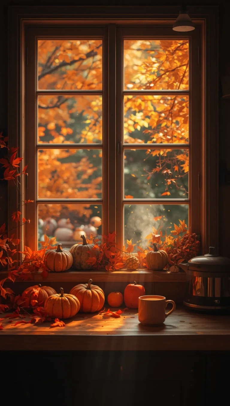 cute autumn wallpapers for iphone autumn window