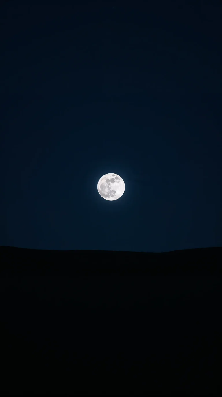 free minimalist wallpapers moon night iphone