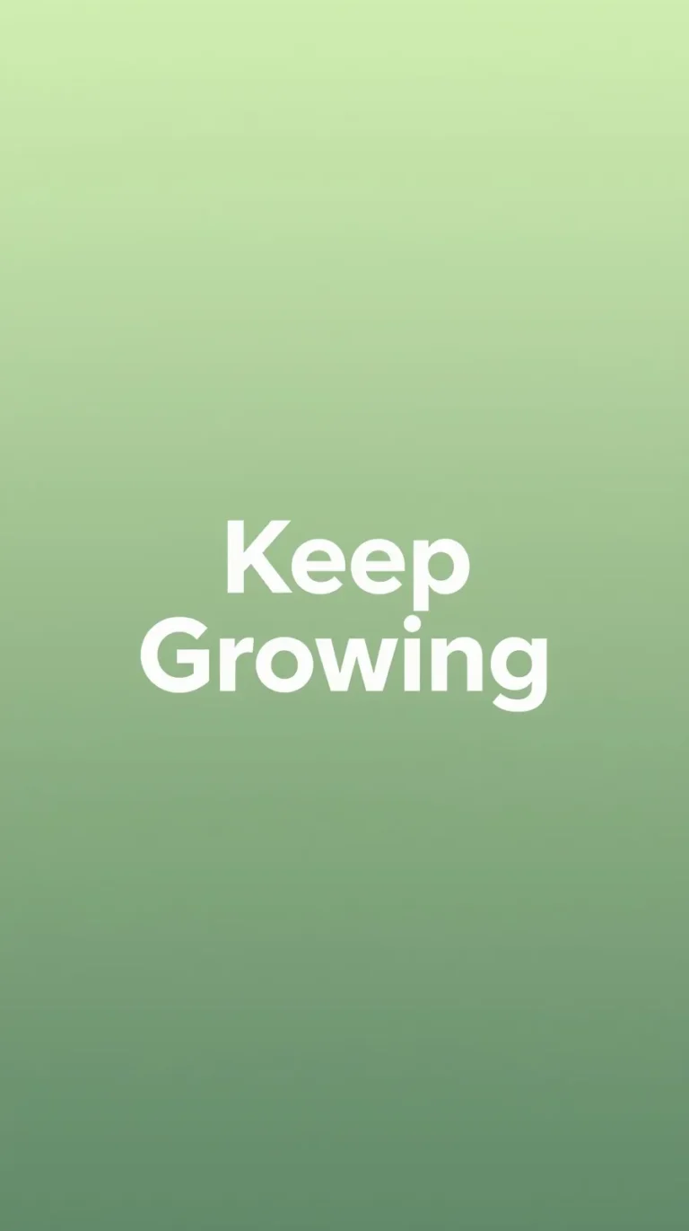 keep growing minimal black and white typography wallpapers