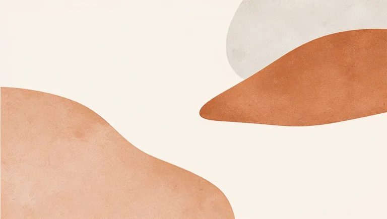 minimal abstract wallpapers for tablet screen japandi earthy tones