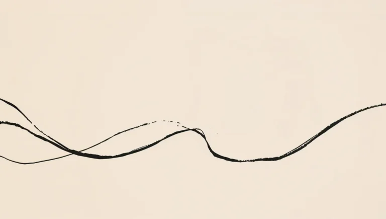 minimal abstract wallpapers for tablet screen lineart black on beige