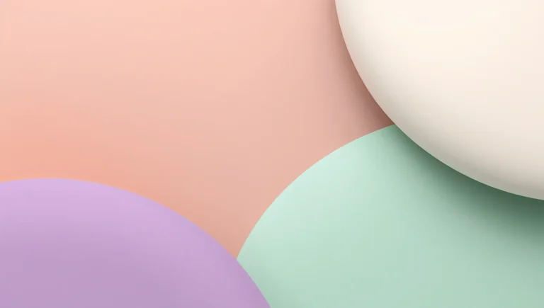 minimal abstract wallpapers for tablet screen organic pastel shapes