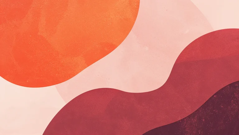 minimal abstract wallpapers for tablet screen organic sunset colors