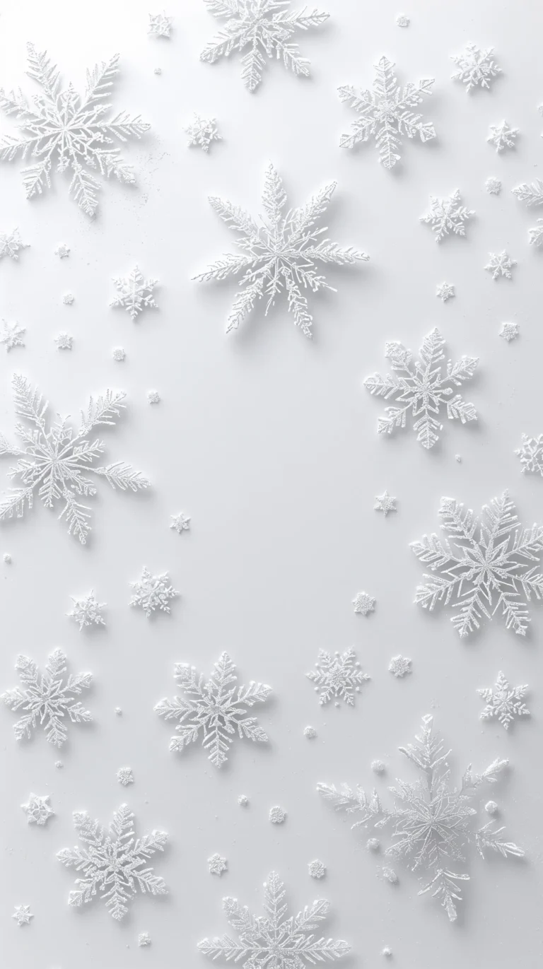minimalist winter free seasonal wallpapers snowflake