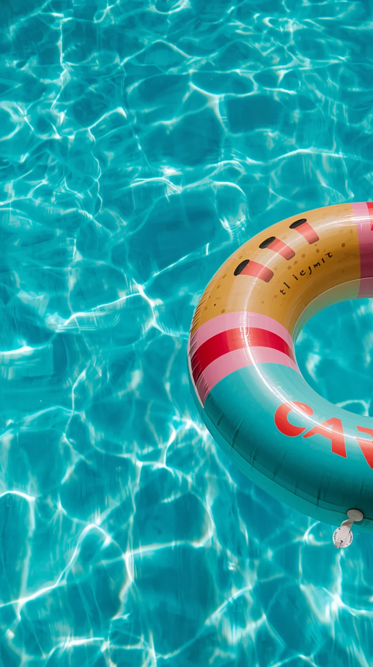 phone poolside float summer free seasonal wallpapers