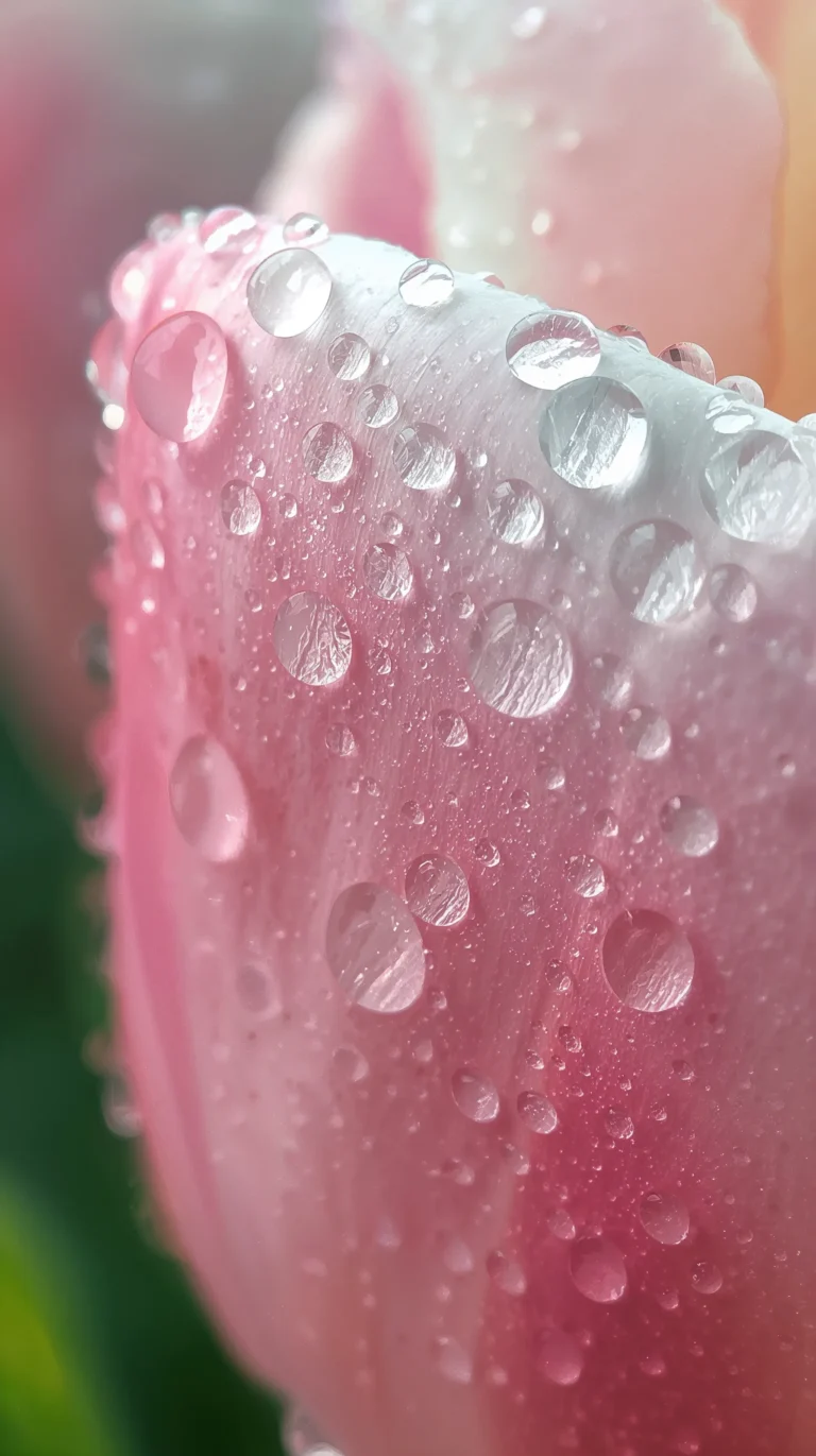 raindrops dew flowers spring free seasonal wallpapers