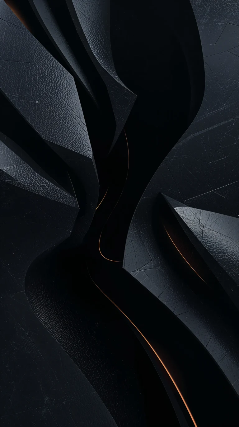 3d polygons abstract black wallpapers iphone