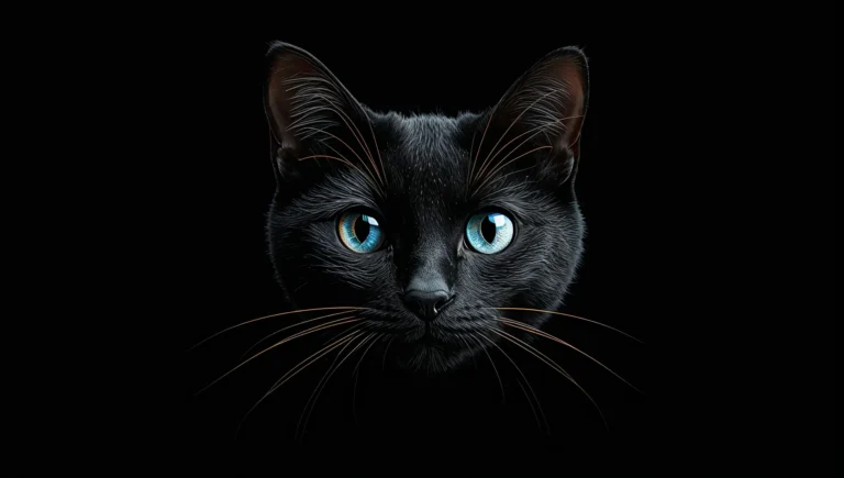 blue eyes cat cute black wallpapers ipad