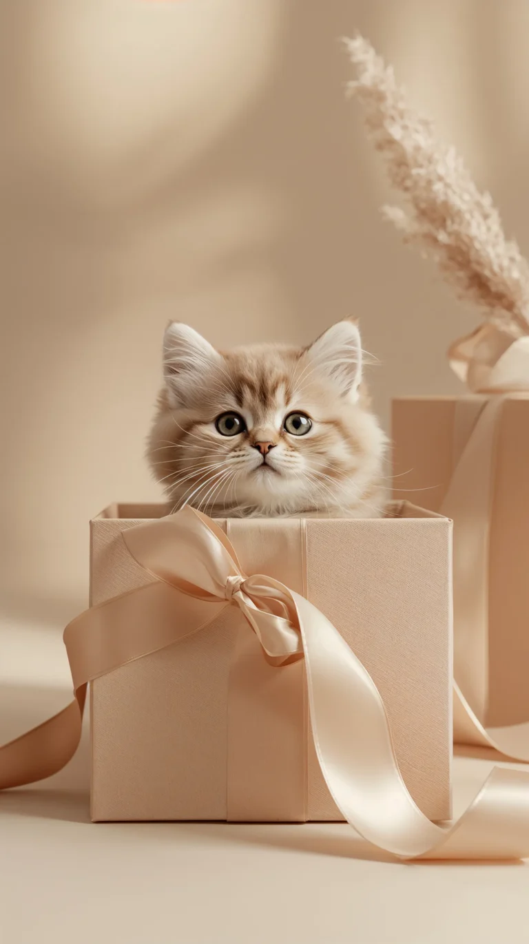 cute-animal-wallpapers-cat-peeking-box-kitten-phone