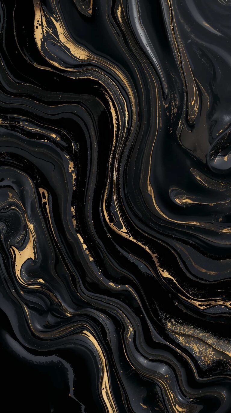 flowing waves black wallpapers iphone
