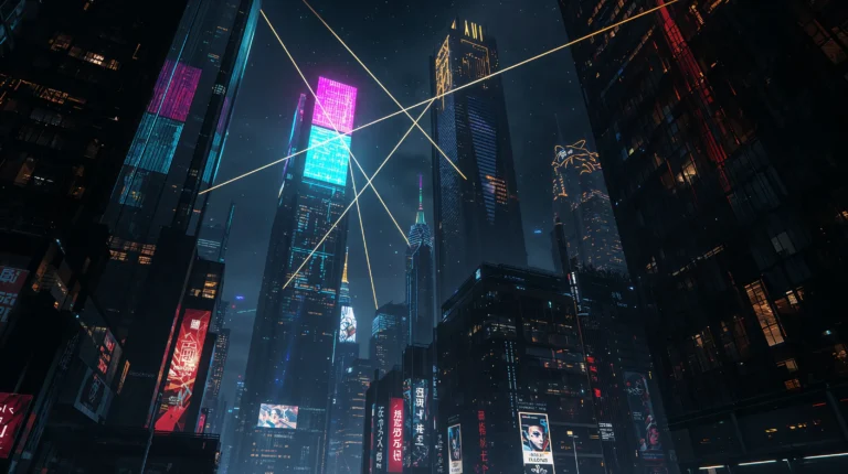 futuristic black tech wallpapers for laptop cyberpunk skyline