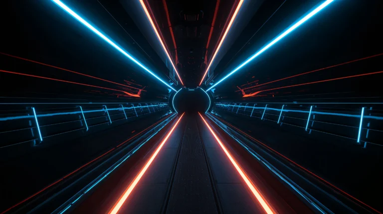 futuristic black tech wallpapers for laptop futuristic light tunnel