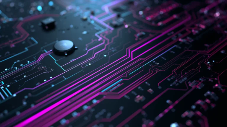 futuristic black tech wallpapers for laptop holographic circuit board
