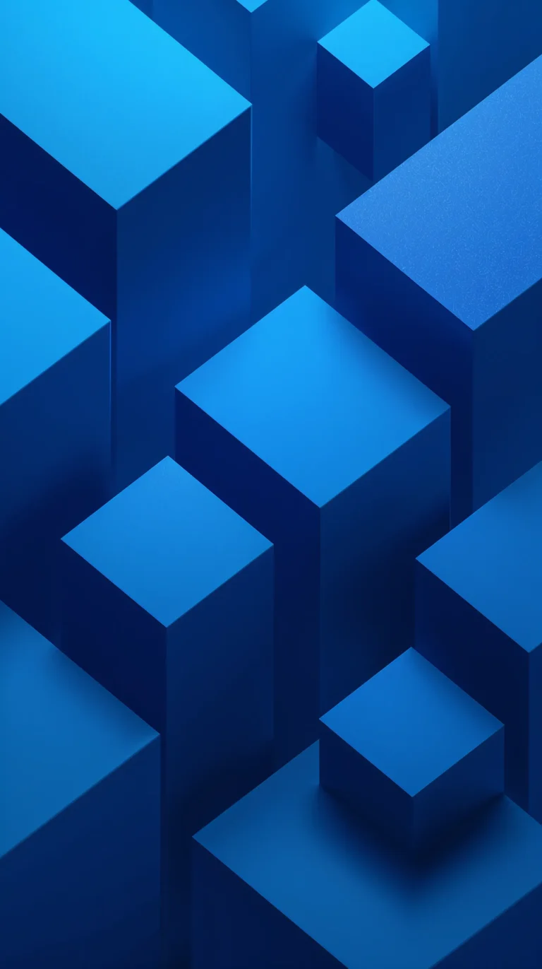 minimal-geometric-wallpapers-blue-3d-phone