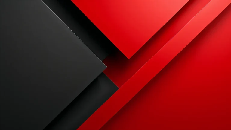 minimal-geometric-wallpapers-red-black-3d-ipad