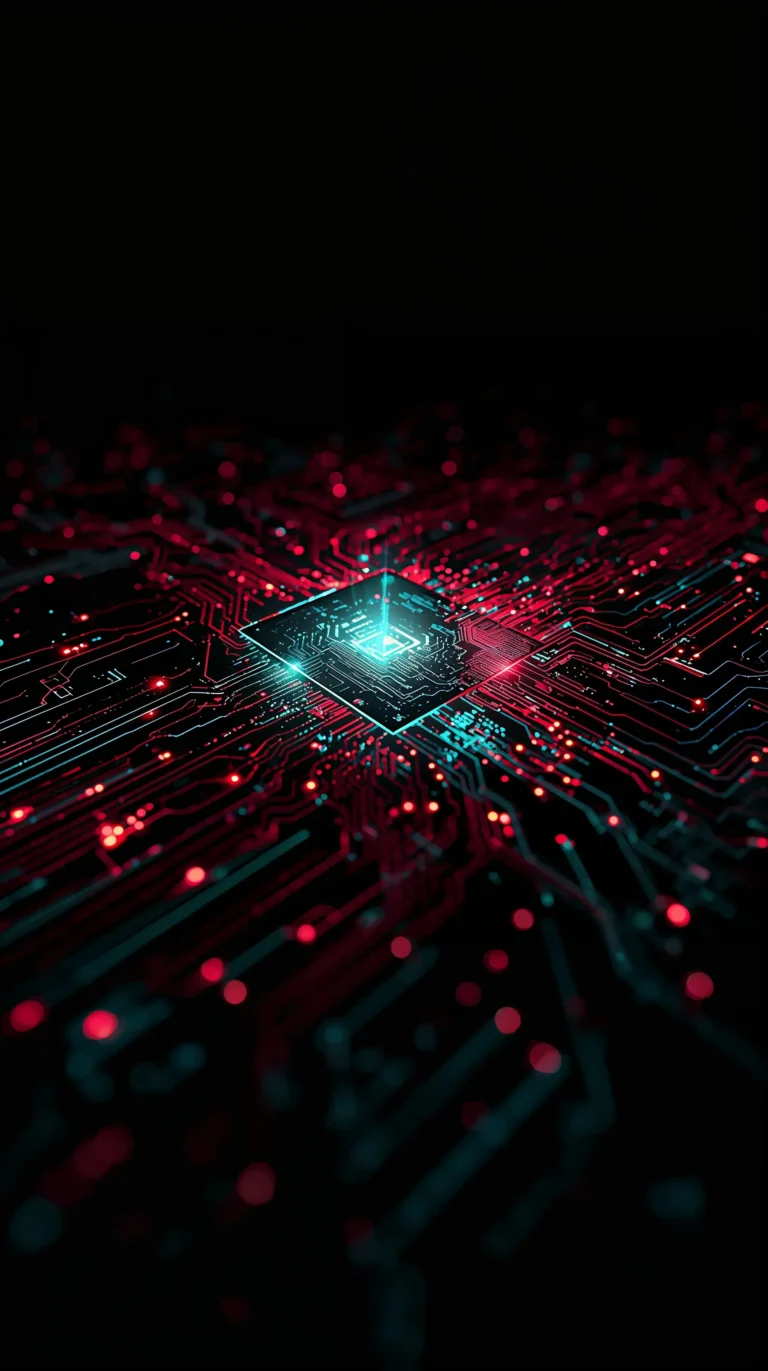 rgb circuit gaming black wallpapers iphone