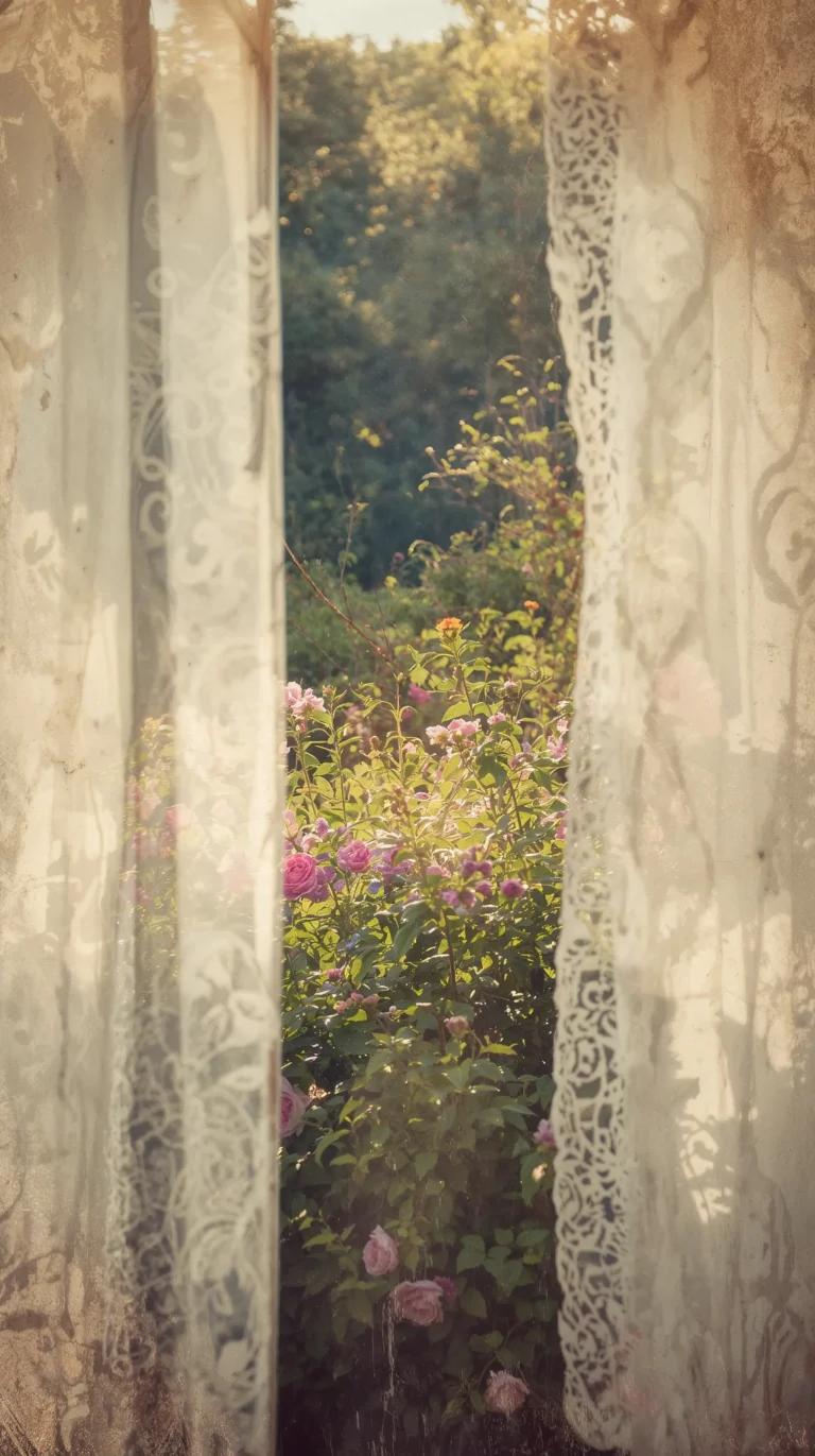 vintage floral wallpapers for phone lace garden photograph