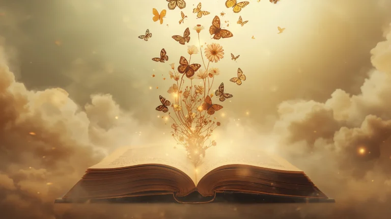 vintage-wallpapers-dream-library-floating-book-laptop