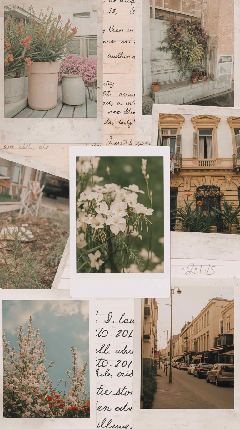 vintage-wallpapers-polaroid-collage-aesthetic-phone