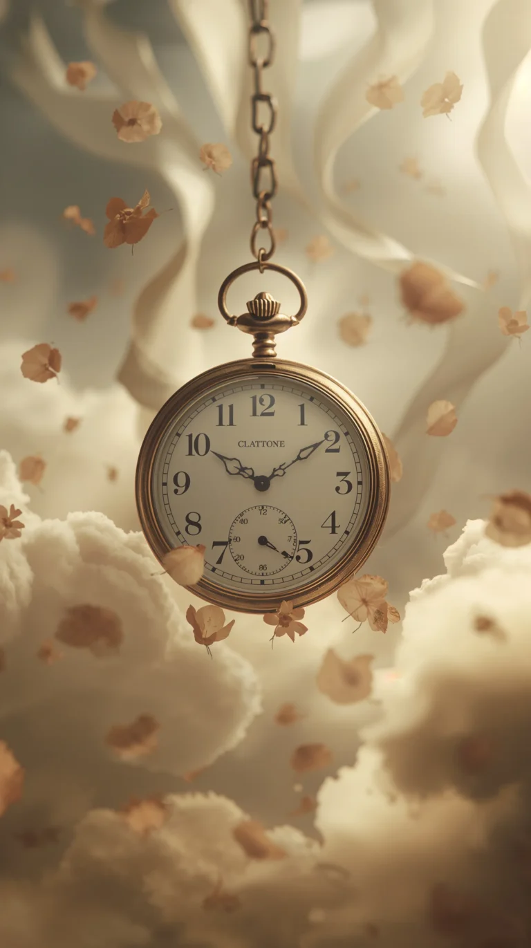 vintage-wallpapers-sleep-of-time-floating-watch-phone