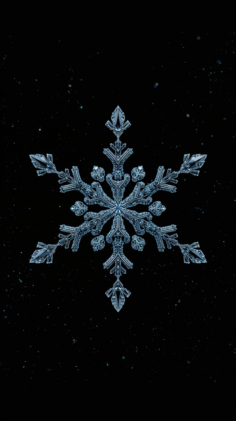 black-christmas-wallpapers-black-silver-snowflake-phone