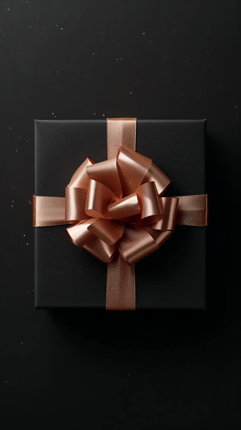 black-christmas-wallpapers-luxury-gift-bow-black-phone