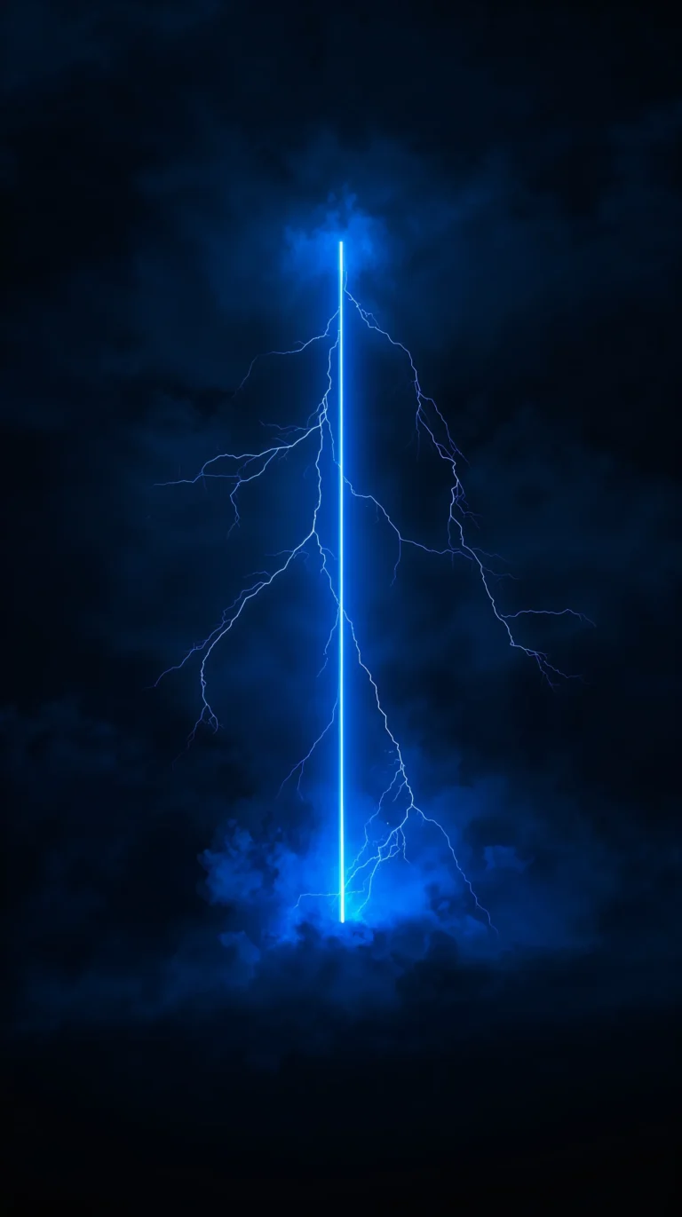 black-neon-wallpapers-neon-lightning-bolt-blue-phone