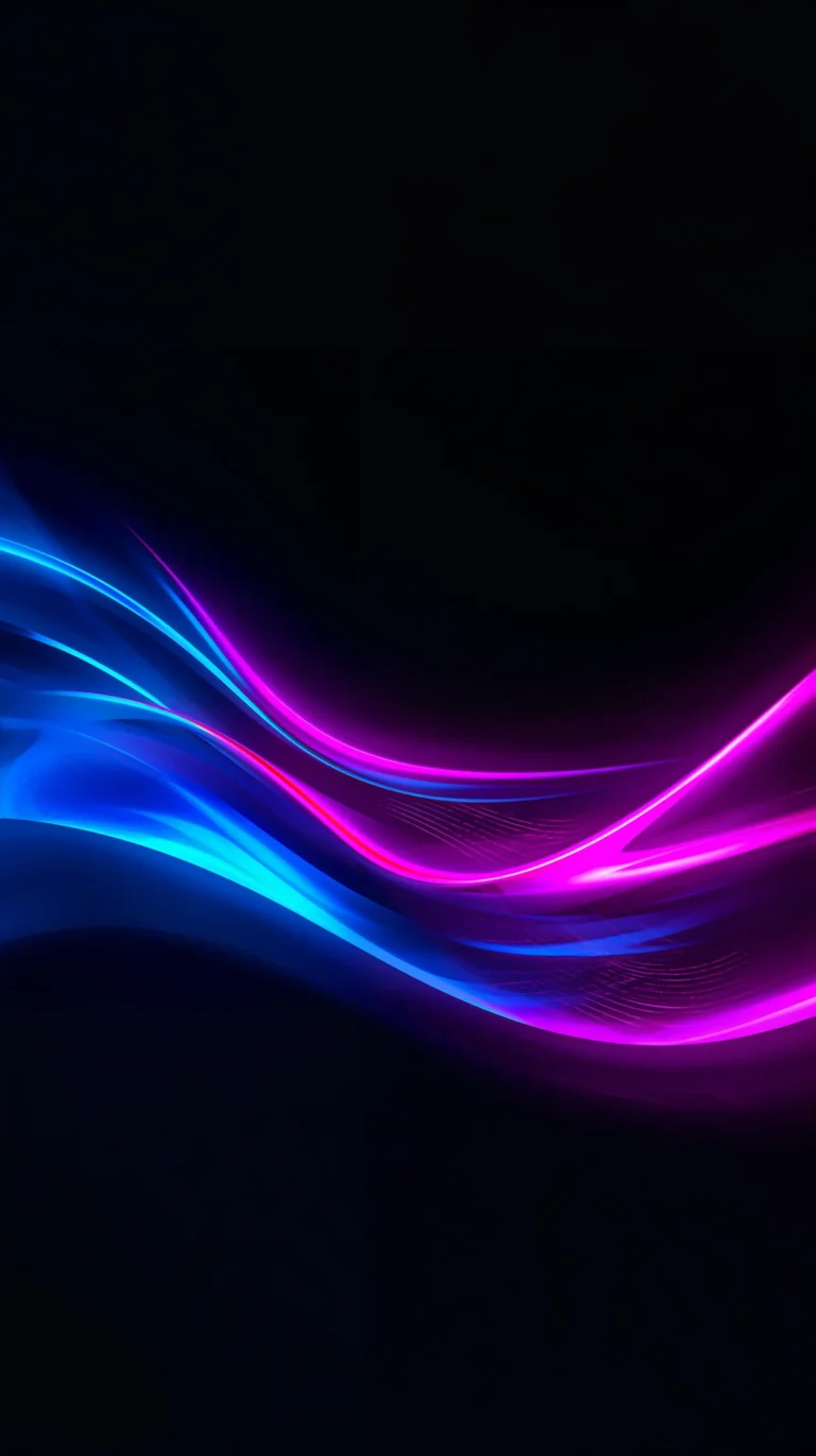 black-neon-wallpapers-neon-waves-abstract-phone