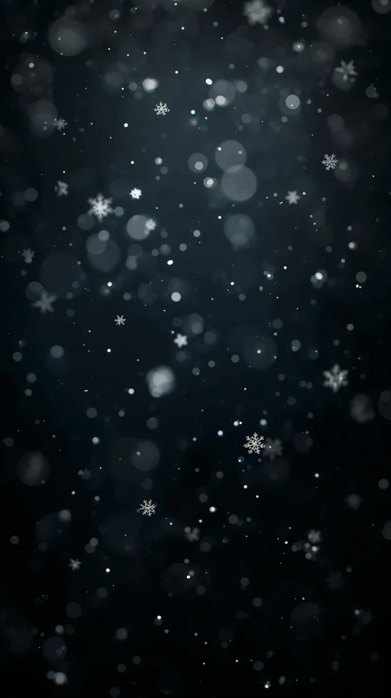 black-winter-wallpapers-modern-snow-flake-phone