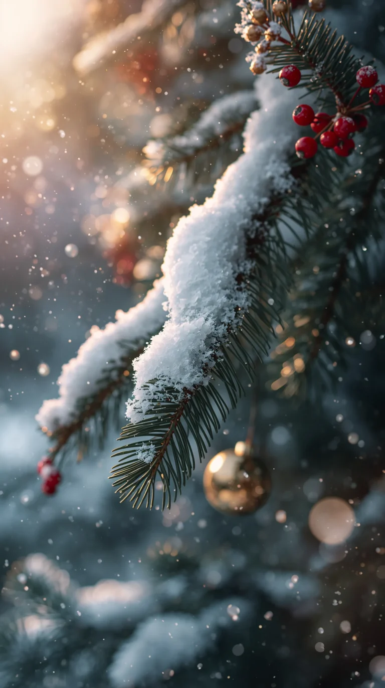 christmas-aesthetic-wallpapers-snovy-branch-phone