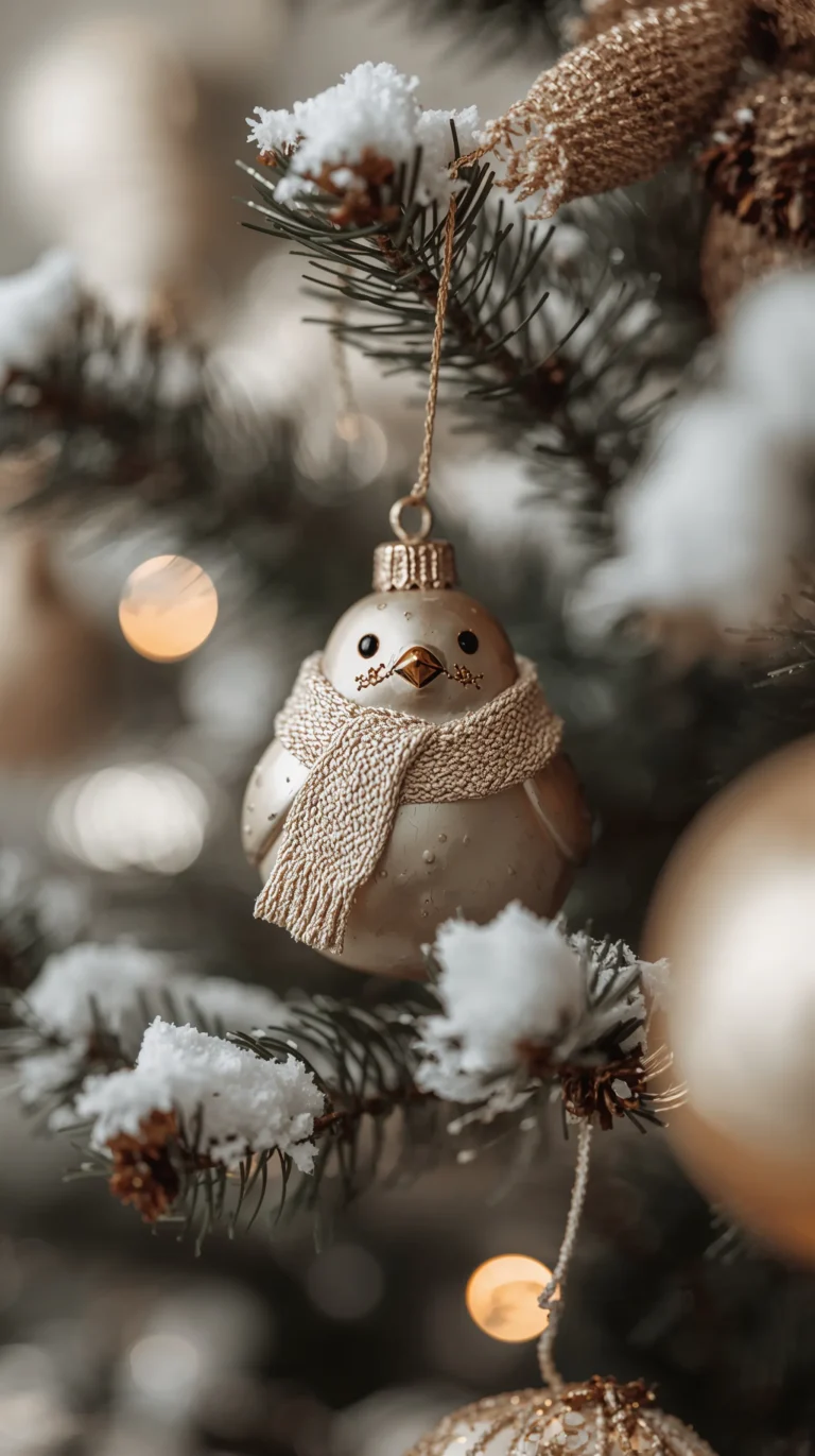 christmas-ornament-wallpapers-painted-bird-ornament