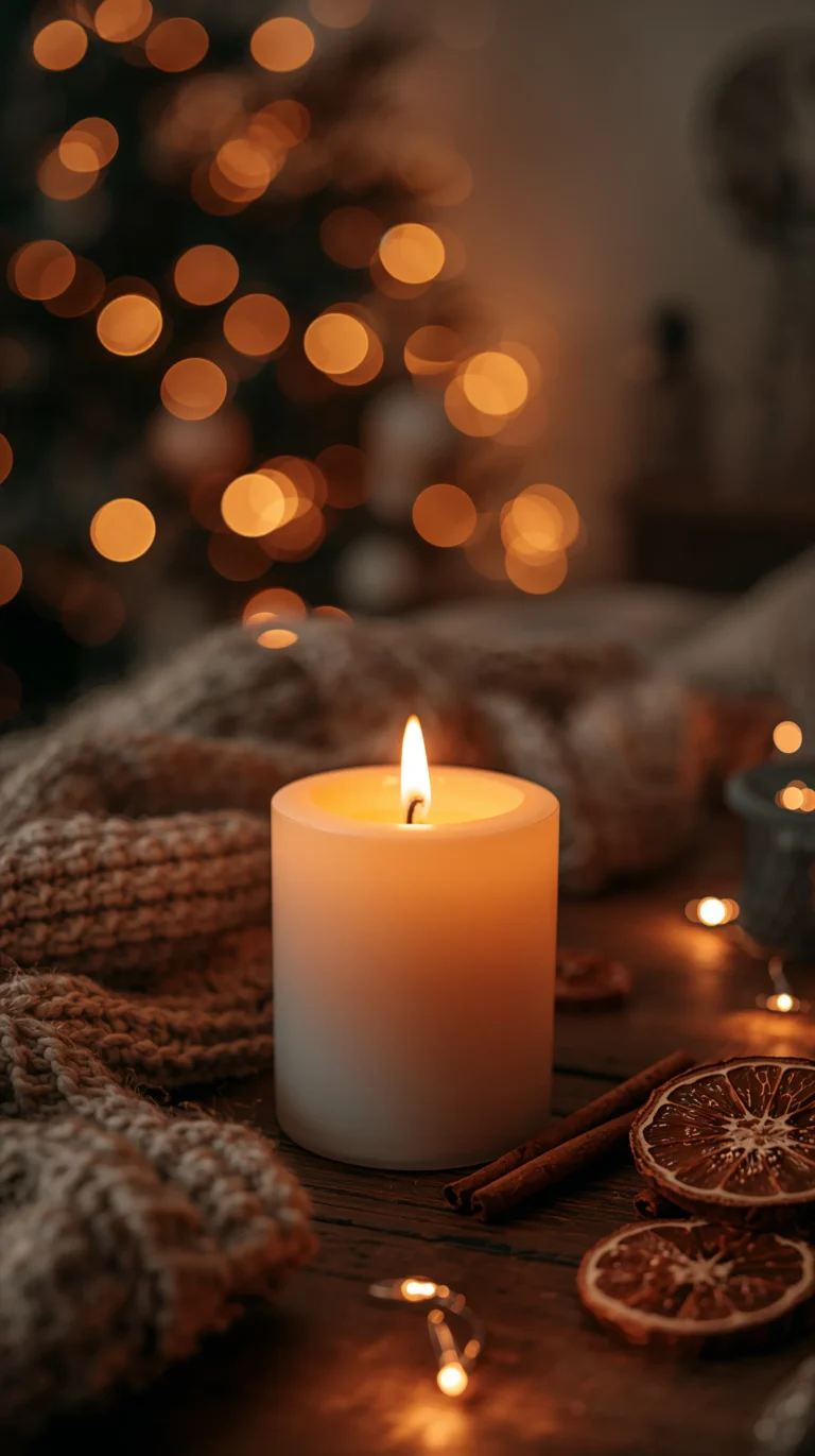 cozy-christmas-wallpapers-candlelit-bedroom-flannel-soft-lights