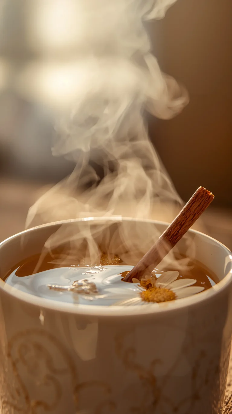 cozy–winter–drinks–chamomile–tea–macro–phone