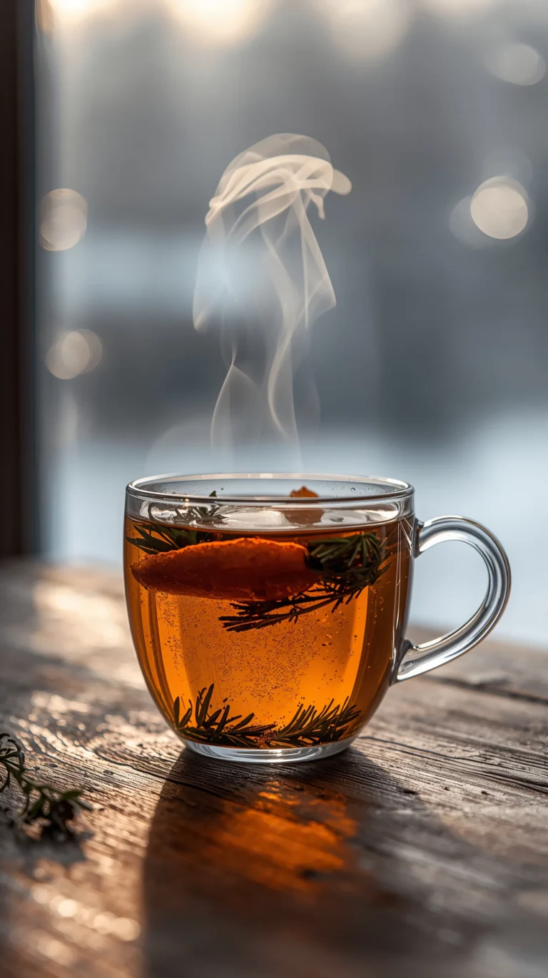 cozy–winter–drinks–herbal–tea–macro–phone