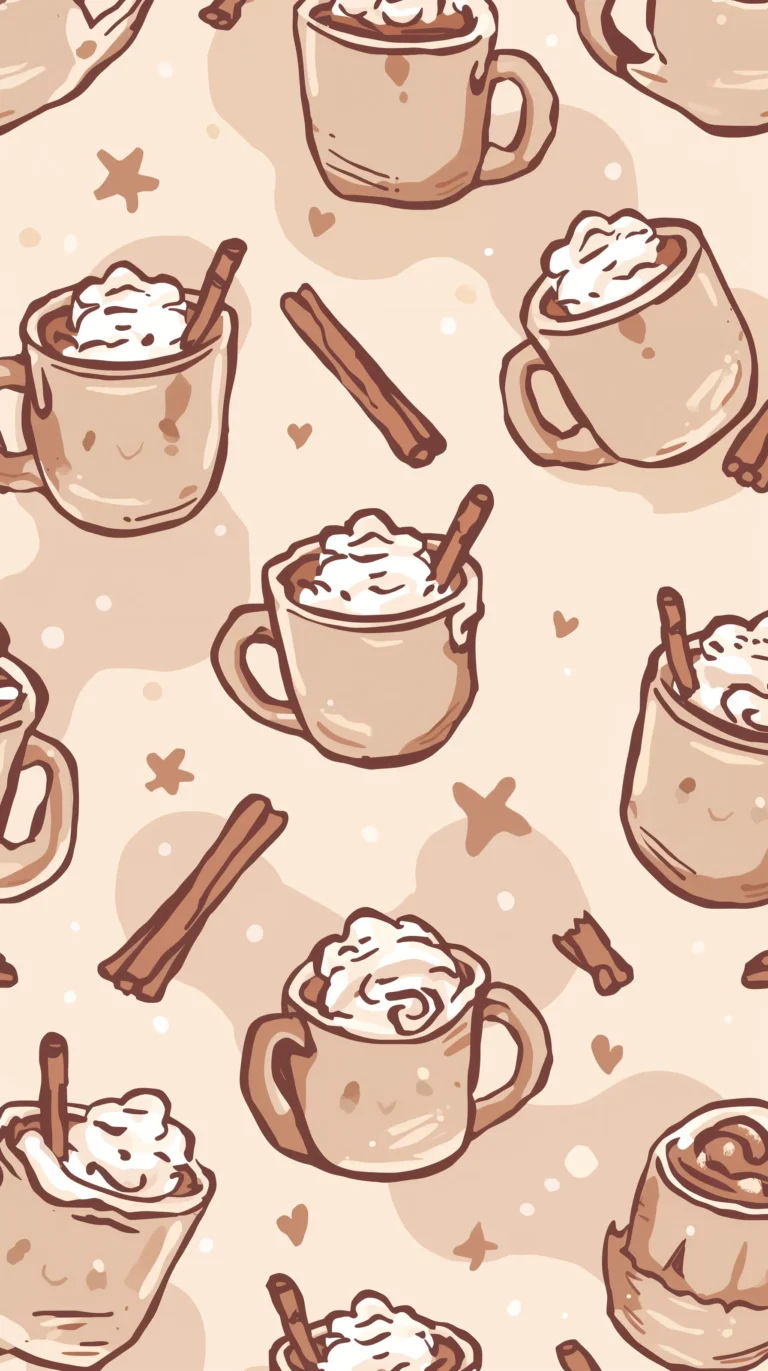 cute-pattern-wallpapers-hot-cocoa-dark-phone