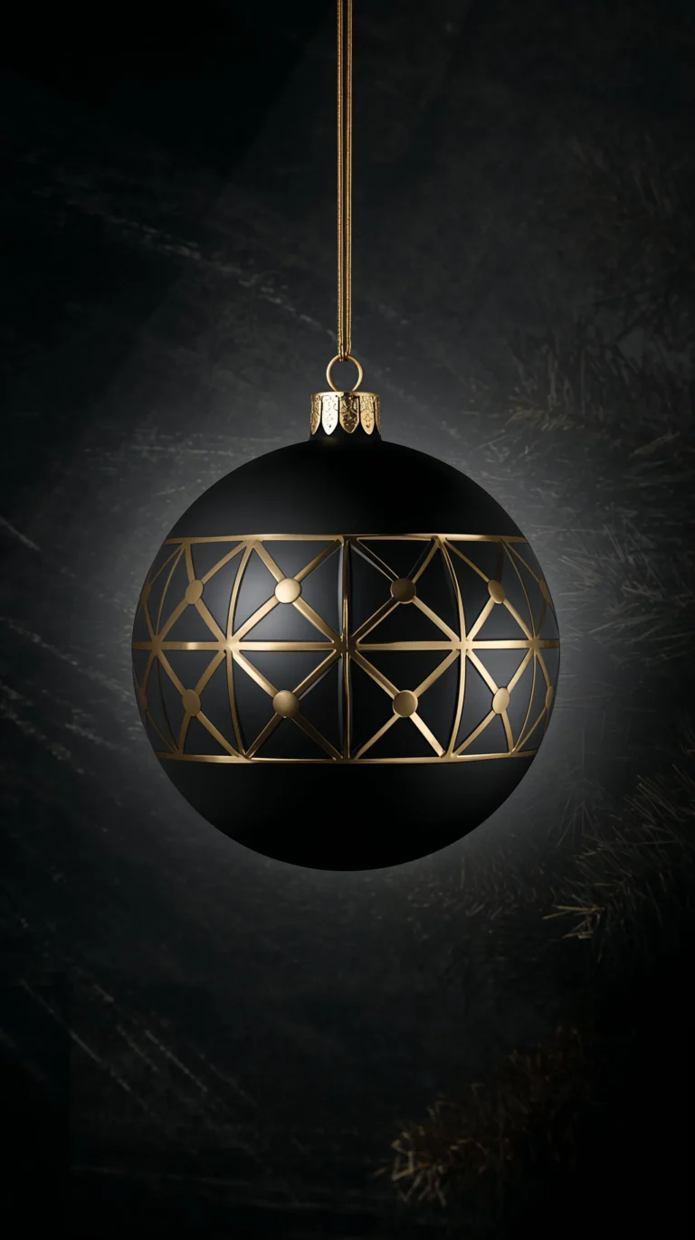 dark-luxury-wallpapers-for-phone-gold-ornament-sphere-phone