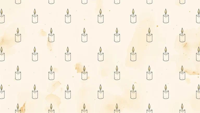 minimal-christmas-icons-wallpapers-candle-icon-pattern-ipad