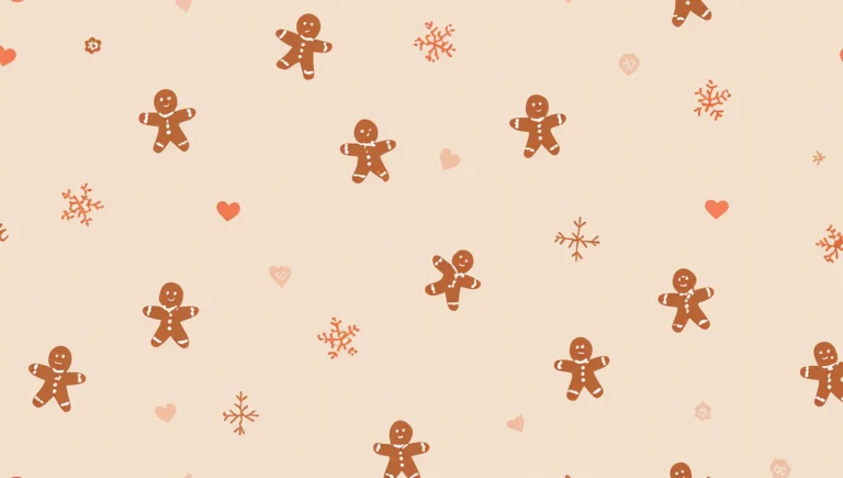 minimal-christmas-icons-wallpapers-gingerbread-heart-ipad
