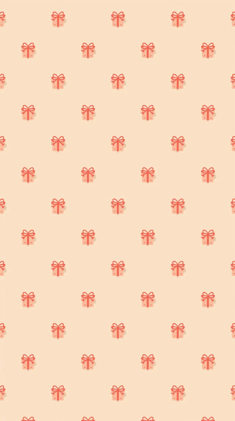 minimal-christmas-pattern-wallpapers-beige-gift-boxes-phone