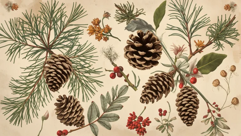 vintage-botanical-winter-wallpapers-pressed-plants-ipad