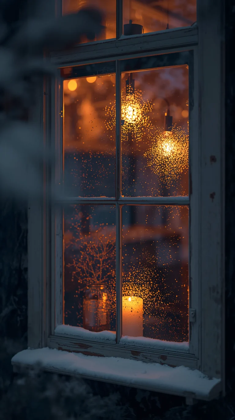 vintage-cottagecore-winter-wallpapers-frosty-window-candlelight-phone