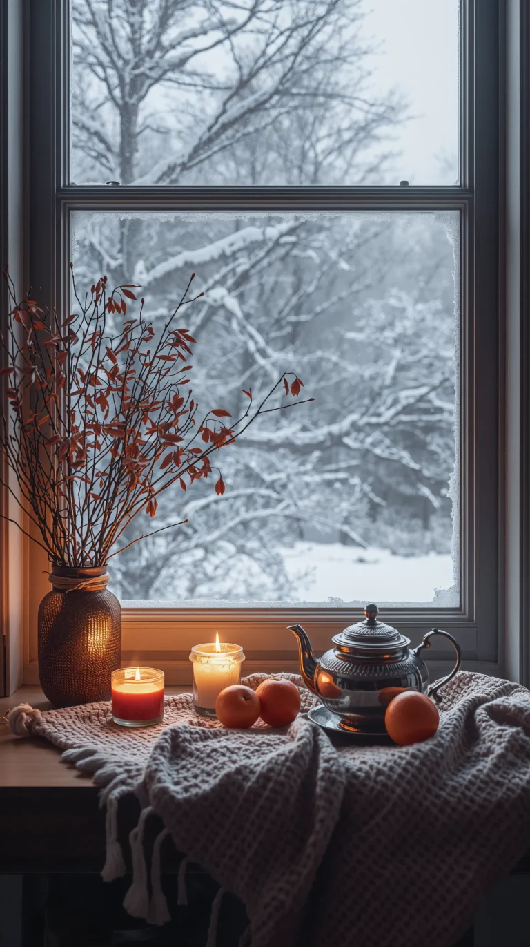 vintage-cottagecore-winter-wallpapers-winter-tea-table-window-phone