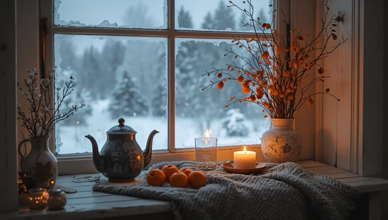 vintage-cottagecore-winter-wallpapers-winter-tea-table-window.ipad