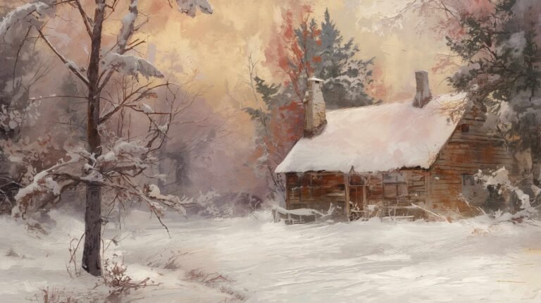 vintage-winter-landscape-wallpapers-snowy-cottage-forest-hd-laptop