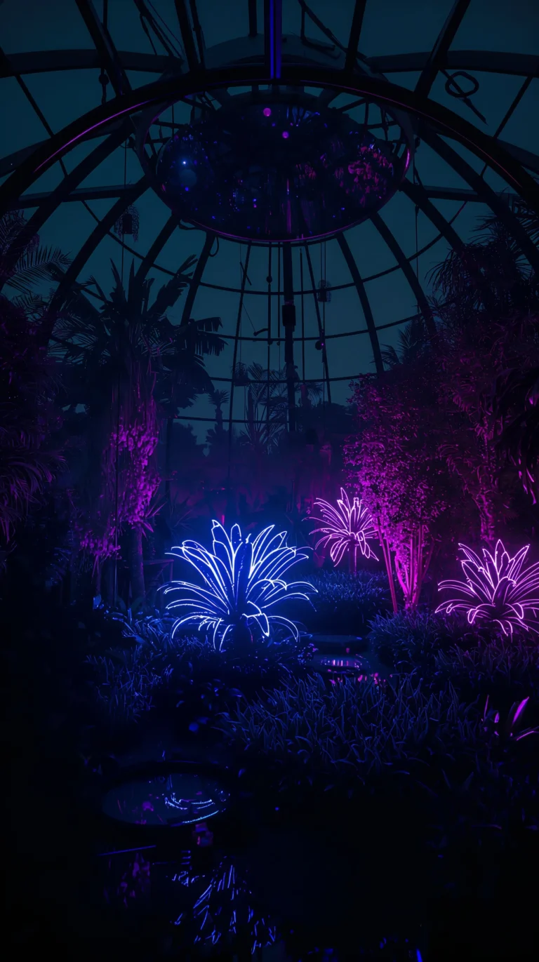 black-cyberpunk-wallpapers-hologram-garden-dome-phone