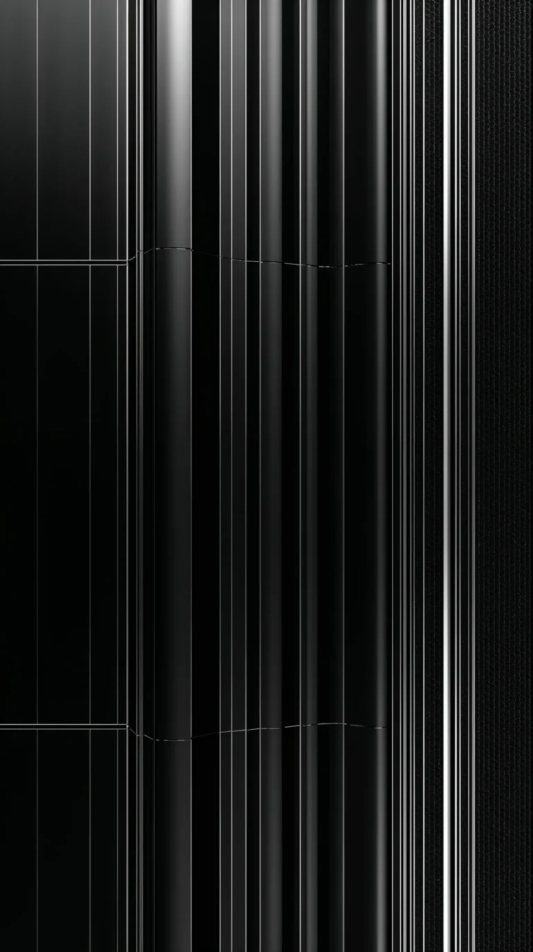 black-metallic-wallpaper-industrial-sci-fi-grid-phone