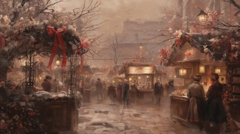 christmas-oil-painting-wallpapers-victorian-christmas-market-scene-laptop