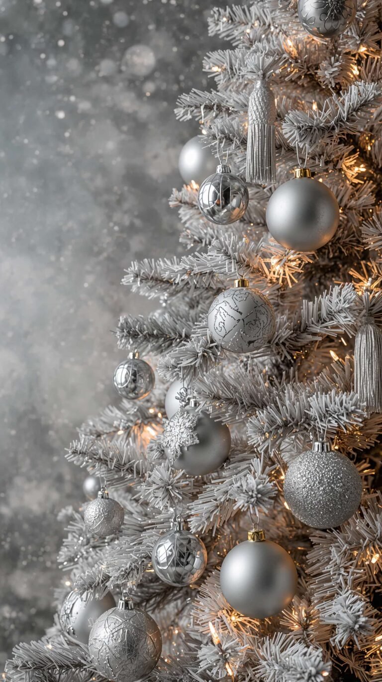 christmas-tree-wallpapers-silver-icy-elegant
