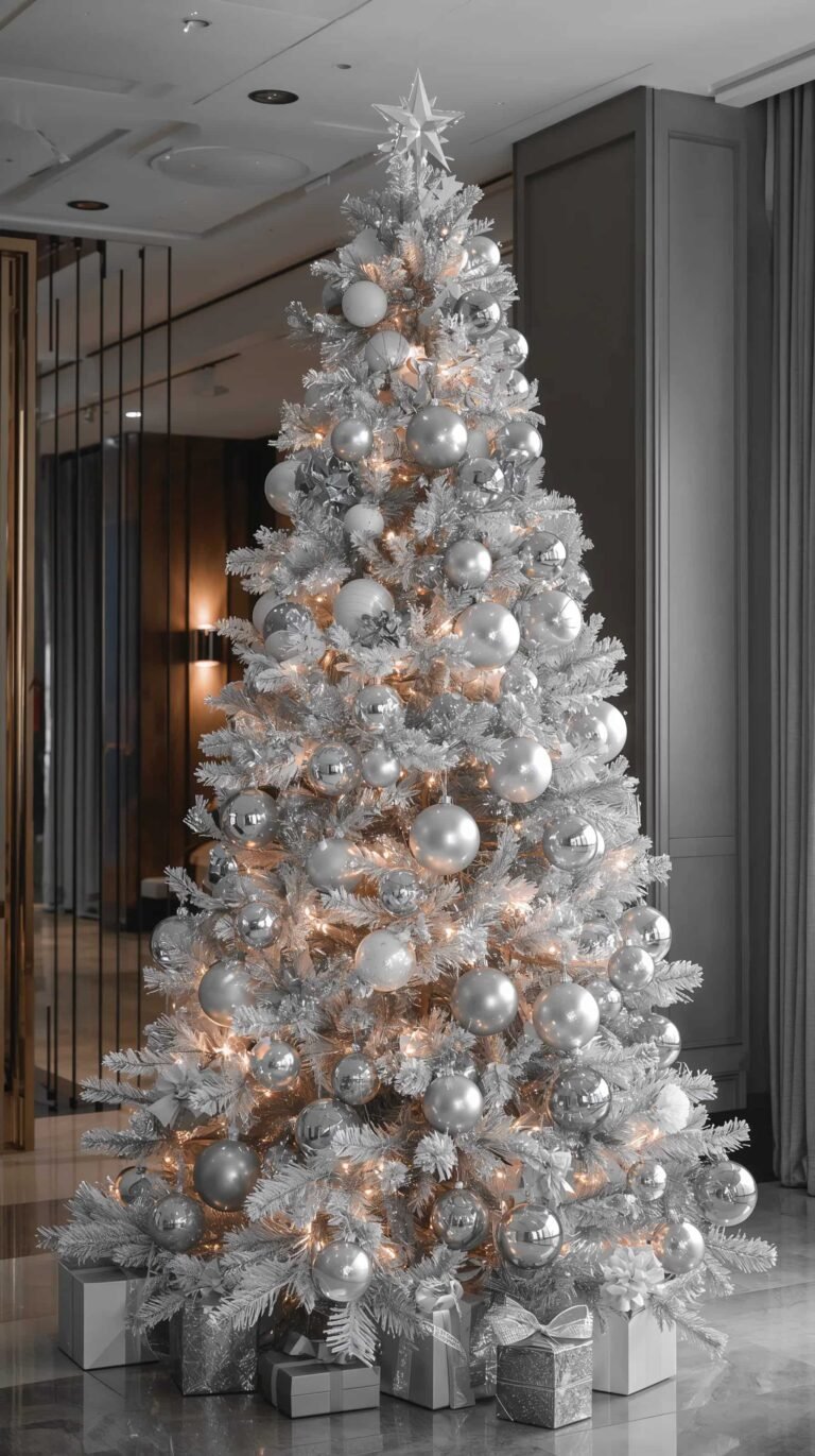 christmas-tree-wallpapers-silver-modern-luxury