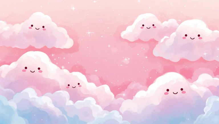 cute-cloud-wallpapers-pastel-smiling-clouds-ipad